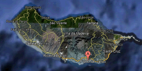 Madeira mapa