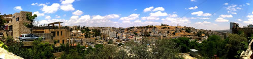 Amman Jordansko panorama